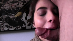 Beauty young teen blowjob homemade