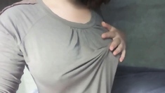 touching my boobs