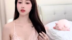 Webcam Asian chick anal masturbation tease