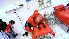 gentle fetish anal actions with latex and bdsm