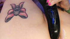 Awesome Amateur teen blonde toying pussy