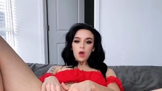 Teen babes suck and jerk off men