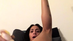 Dorothy Black and Britney use the toy