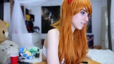 Small titted teen girl in stockings