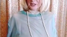 Gorgeous Mature Blonde Solo Masturbation