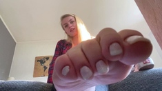 Hawt Blonde milf in foot Fetish tube scene