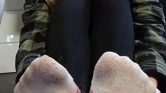 Very sexy blonde teen loves her first fetish experience