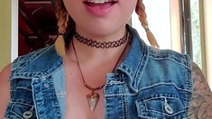 Curly Blonde Teen Records Solo Dildo Masturbation More at