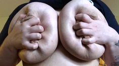 Great Big Boobs On Masturbating Redhead