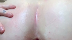 Amateur hard sex ass fuck toy