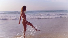 Amateur French Teen Outdoor softcore