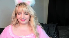 Amateur blond girl with big boobs getting fucked