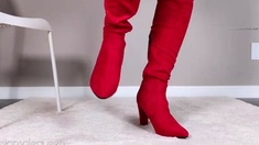 Mix of Foot Fetish clips from Amateur Trampling