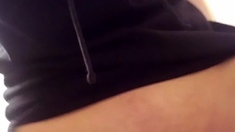 Amateur brunette ariana marie solo toying