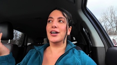 BIG TIT ARAB SLUT BUYS SMUT! Porno Haul