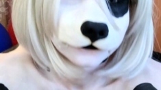 Amateur Blonde Teen Plays Solo with Toy Webcam Porn