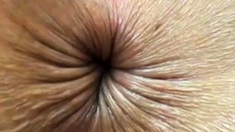 close up butthole winking