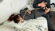 diandian chinese bastinado and bondage